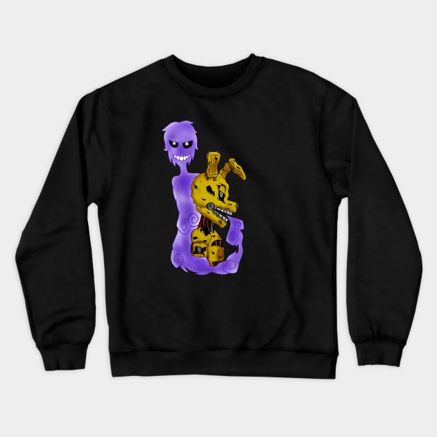 The Ghost in The Machine Crewneck Sweatshirt by Dante6499